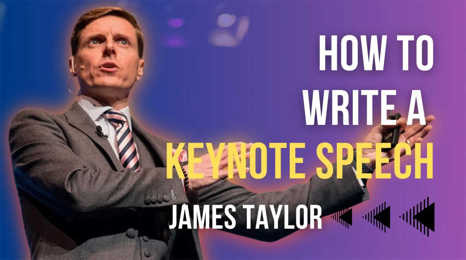 How To Write A Keynote Speech